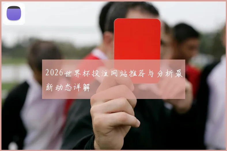 2026世界杯投注网站推荐与分析最新动态详解
